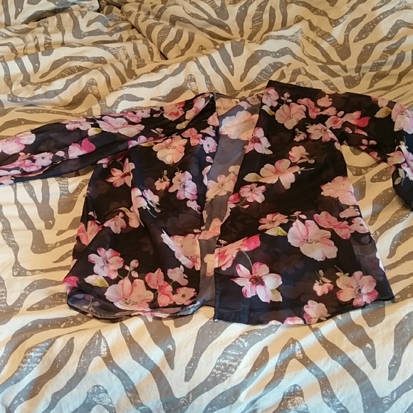 Floral print cardigan - Picture 3 of 5